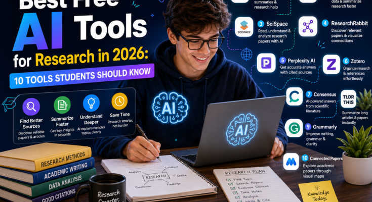 Best Free AI Research Tools 2026